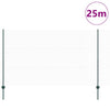 Valla vidaxxl con poste verde 1,4 x 10 m acero y PVC