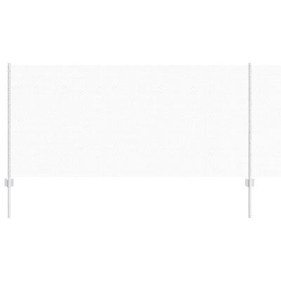 Vidaxl hek met paal zilver 1 x 10 m staal