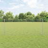 Recinzione Vidaxxl con palo argento 1 x 10 m in acciaio