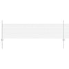 Vidaxl hek met paal zilver 0,5 x 25 m staal