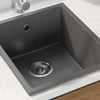 Lavello da cucina Vidaxx grigio 38 x 44 x 20 cm in granito