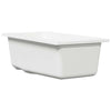 Lavello da cucina Vidaxx bianco 21 x 44 x 14 cm in granito