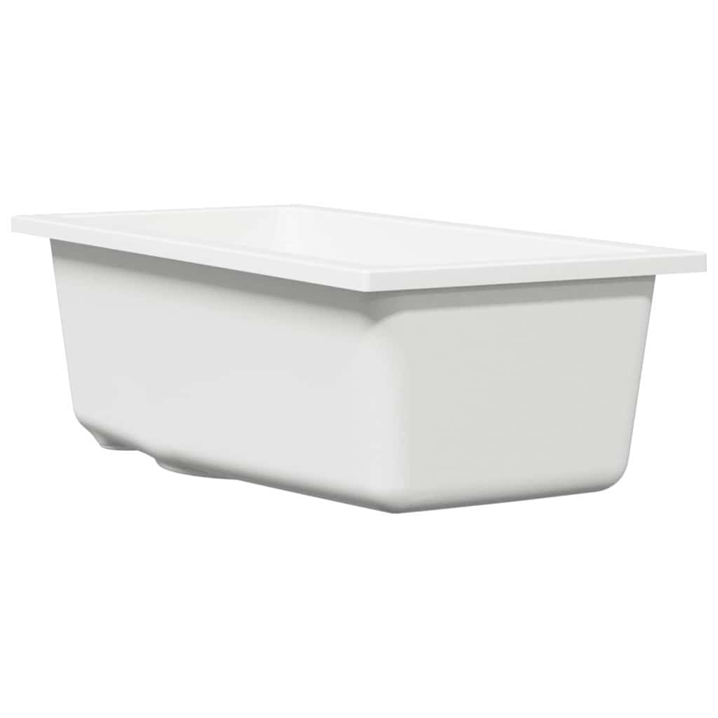 Lavello da cucina Vidaxx bianco 21 x 44 x 14 cm in granito