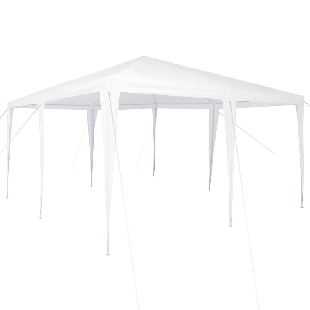 Tenda da festa Vidaxx bianca 400 x 400 x 266 cm in polietilene e acciaio
