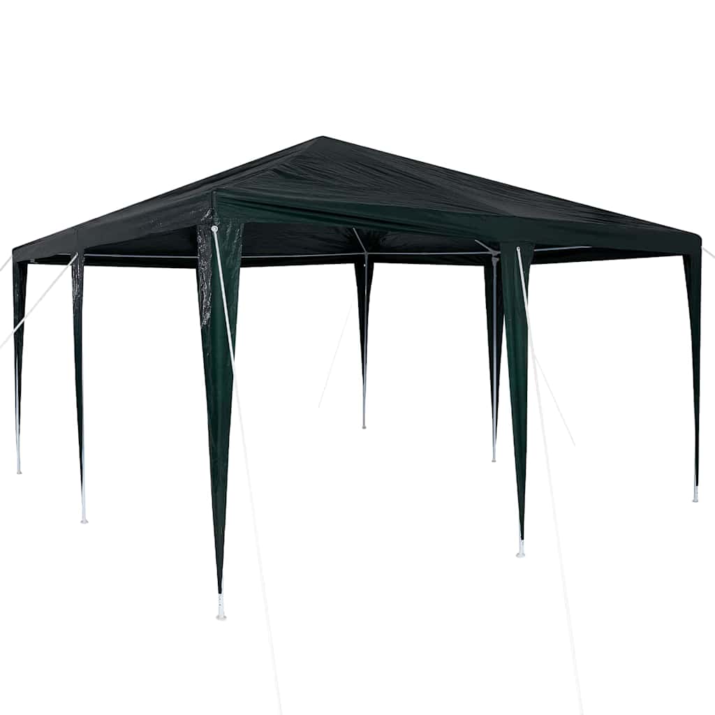 Tenda da festa Vidaxx verde 400 x 400 x 266 cm in polietilene e acciaio