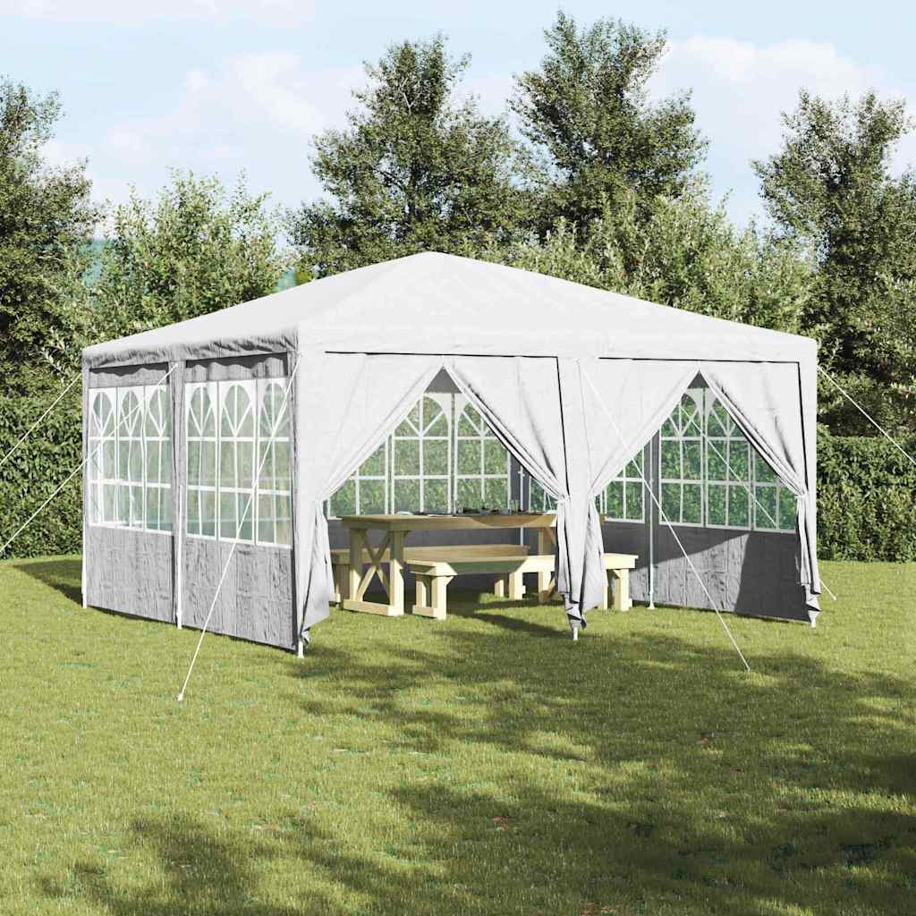 Carpa para fiestas vidaxx blanco 400 x 400 x 266 cm polietileno