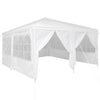 Vidaxl partytent wit 400 x 400 x 266 cm polyetheen