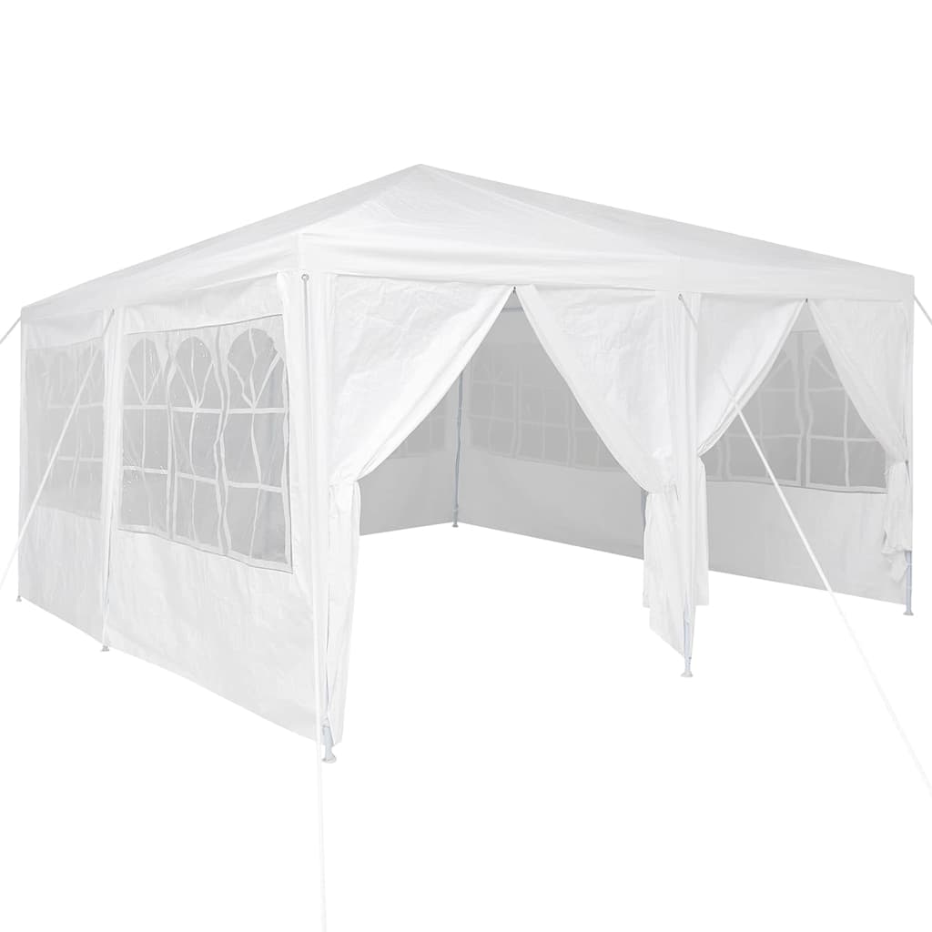 Carpa para fiestas vidaxx blanco 400 x 400 x 266 cm polietileno