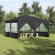 Tenda da festa Vidaxx antracite 400 x 400 x 266 cm in polietilene