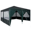Carpa para fiestas vidaxx verde 400 x 400 x 266 cm polietileno