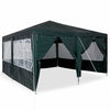 Carpa para fiestas vidaxx verde 400 x 400 x 266 cm polietileno
