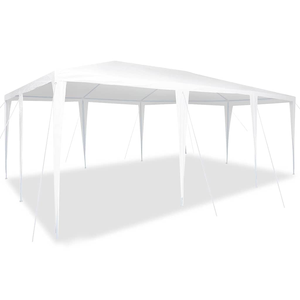 Tenda da festa Vidaxx bianca 600 x 400 x 266 cm in polietilene e acciaio