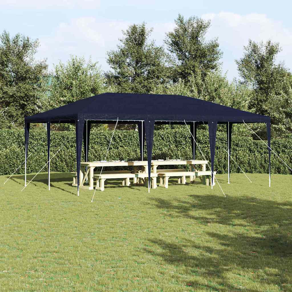 Tenda da festa Vidaxx blu 600 x 400 x 266 cm in polietilene e acciaio