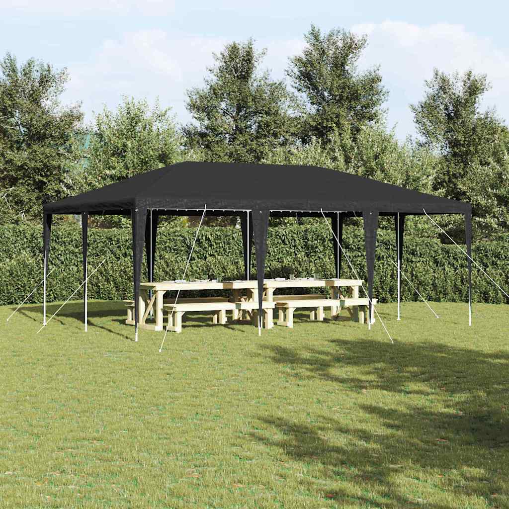 Tenda da festa Vidaxx antracite 600 x 400 x 266 cm in polietilene e acciaio