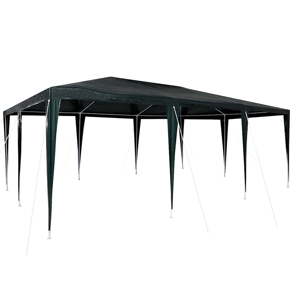 Tenda da festa Vidaxx verde 600 x 400 x 266 cm in polietilene e acciaio