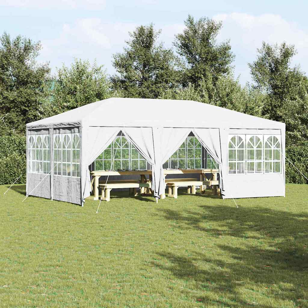 Carpa para fiestas vidaxx blanco 600 x 400 x 266 cm polietileno