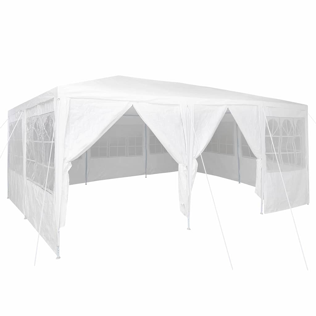 Tenda da festa Vidaxx bianca 600 x 400 x 266 cm in polietilene
