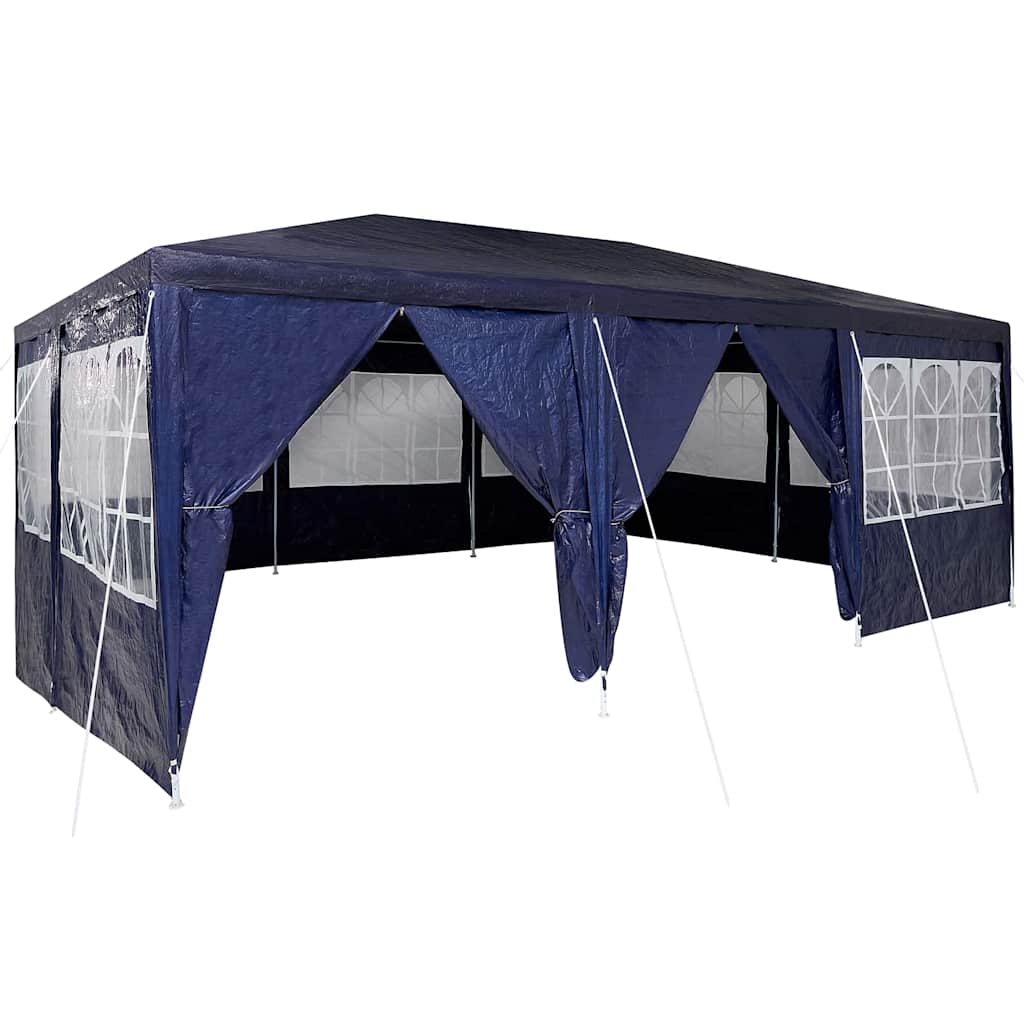 Tenda da festa Vidaxx blu 600 x 400 x 266 cm in polietilene