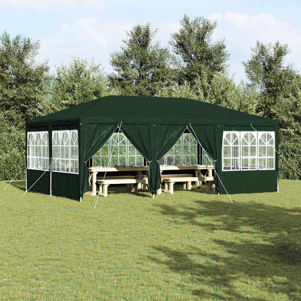Carpa para fiestas vidaxx verde 600 x 400 x 266 cm polietileno