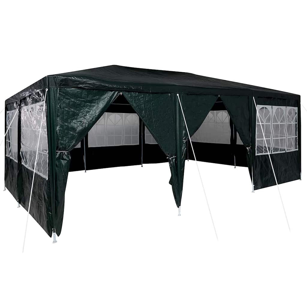 Carpa para fiestas vidaxx verde 600 x 400 x 266 cm polietileno