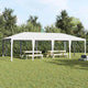 Tenda da festa Vidaxx bianca 800 x 400 x 266 cm in polietilene e acciaio
