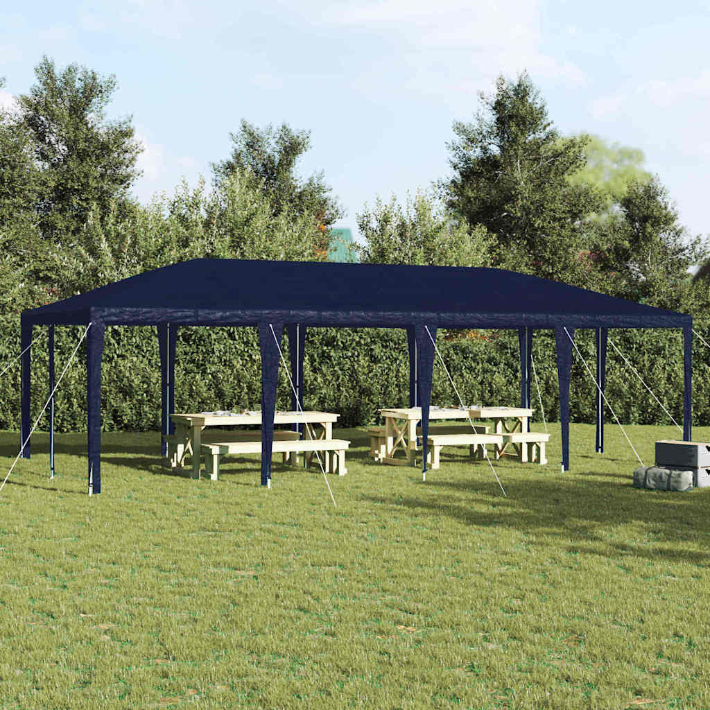 Tenda da festa Vidaxx blu 800 x 400 x 266 cm in polietilene e acciaio