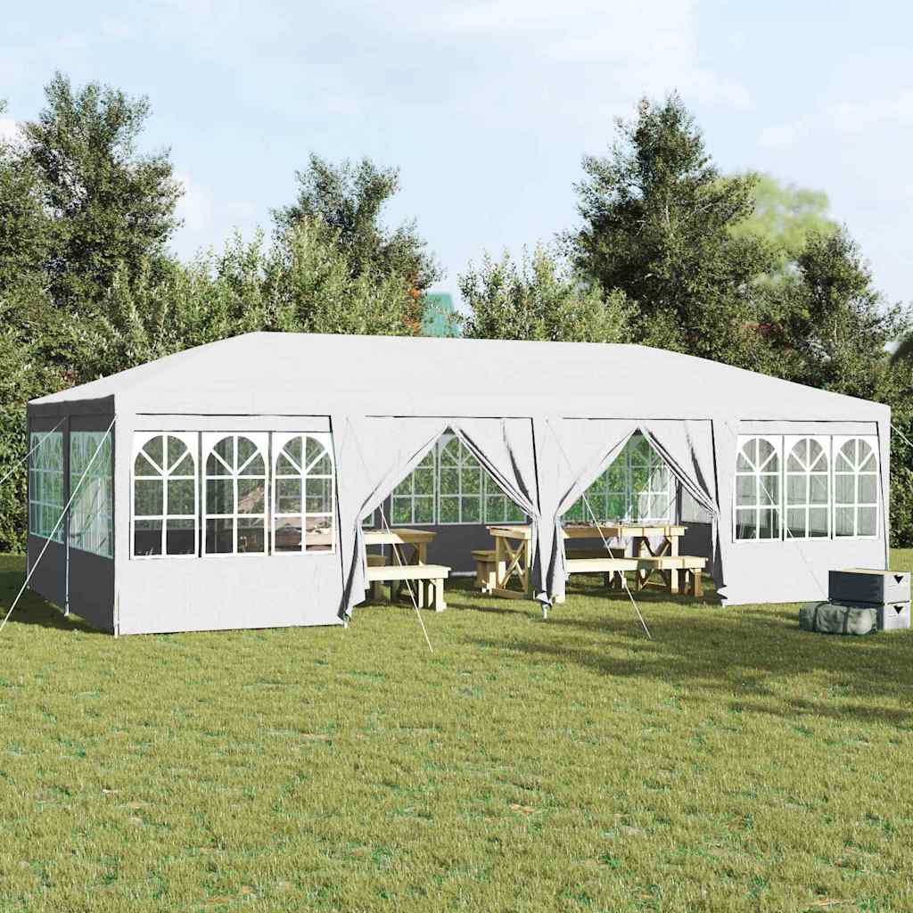 Carpa para fiestas vidaxx blanco 800 x 400 x 266 cm polietileno