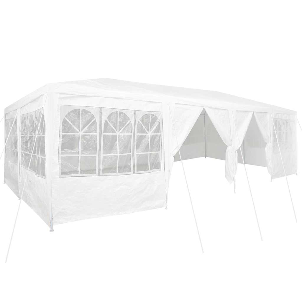 Carpa para fiestas vidaxx blanco 800 x 400 x 266 cm polietileno