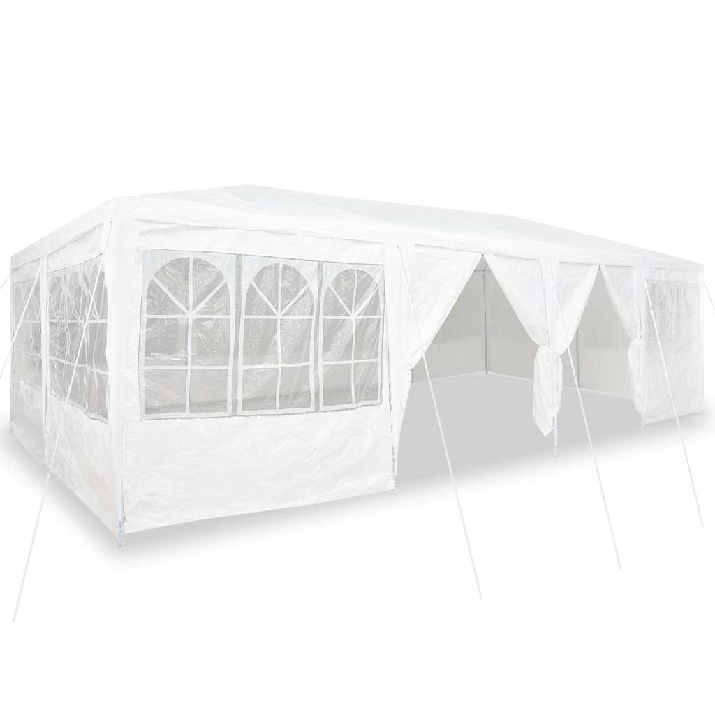 Carpa para fiestas vidaxx blanco 800 x 400 x 266 cm polietileno