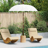 Vidaxl Ombrellone balinese crema 190 x 190 x 260 cm
