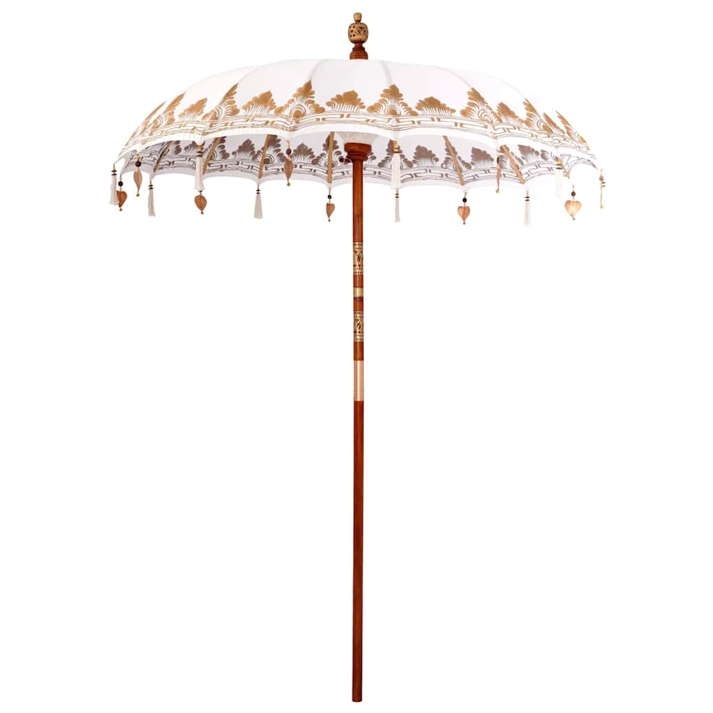 Vidaxl Sombrilla Balinesa Crema 185 x 185 x 260 cm