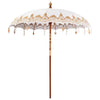 Vidaxl Ombrellone balinese crema 215 x 215 x 260 cm