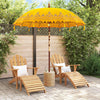 Vidaxl balinese parasol geel 215 x 215 x 260 cm