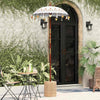 Vidaxl balinese parasol crème 125 x 125 x 260 cm