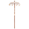 Vidaxl balinese parasol crème 125 x 125 x 260 cm