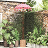 Ombrellone balinese Vidaxl rosa 125 x 125 x 260 cm