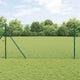 Vidaxl kettenschakelhek groen 25 x 1,4 m staal