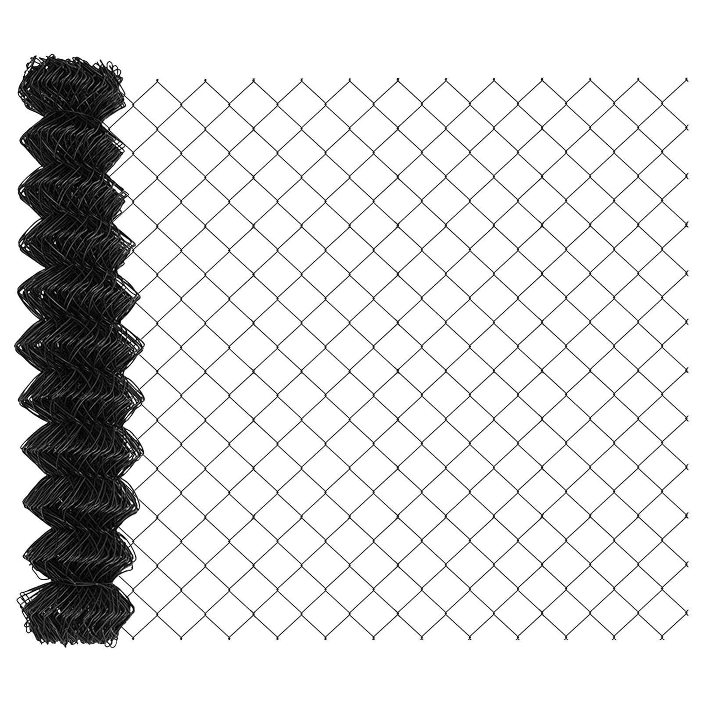 Vidaxl kettenschakelhek grijs 10 x 1,4 m staal
