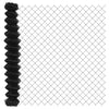Valla de alambre vidaxl gris 10 x 1,5 m acero