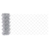 Valla de alambre vidaxl plata 10 x 0,8 m acero galvanizado
