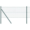 Valla hexagonal VidaXL verde 0,8 x 10 m PVC