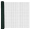 Valla hexagonal VidaXL verde 1 x 10 m PVC