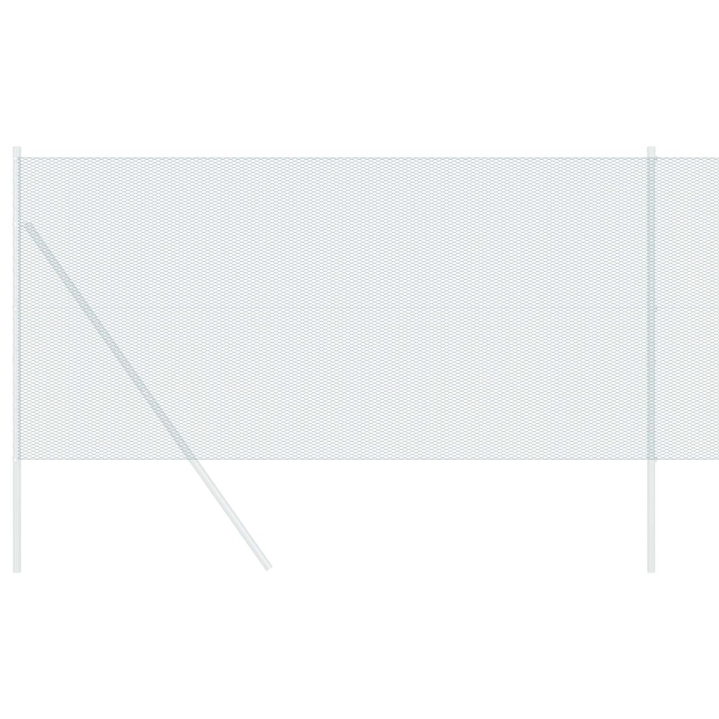 Valla hexagonal VidaXL verde 1,2 x 10 m PVC
