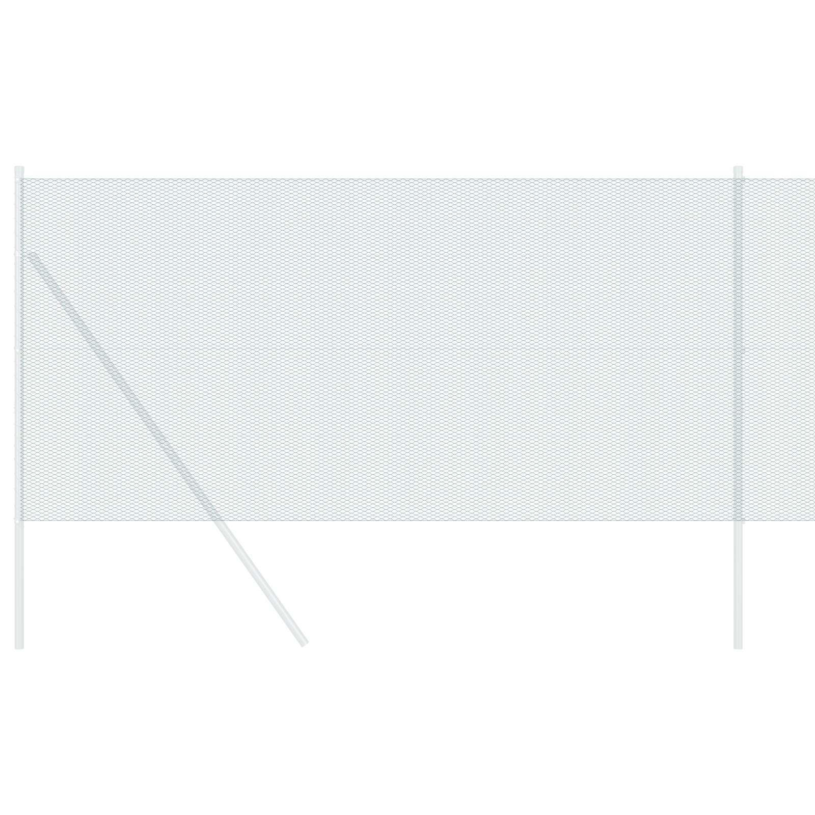 Valla hexagonal VidaXL verde 1,2 x 10 m PVC