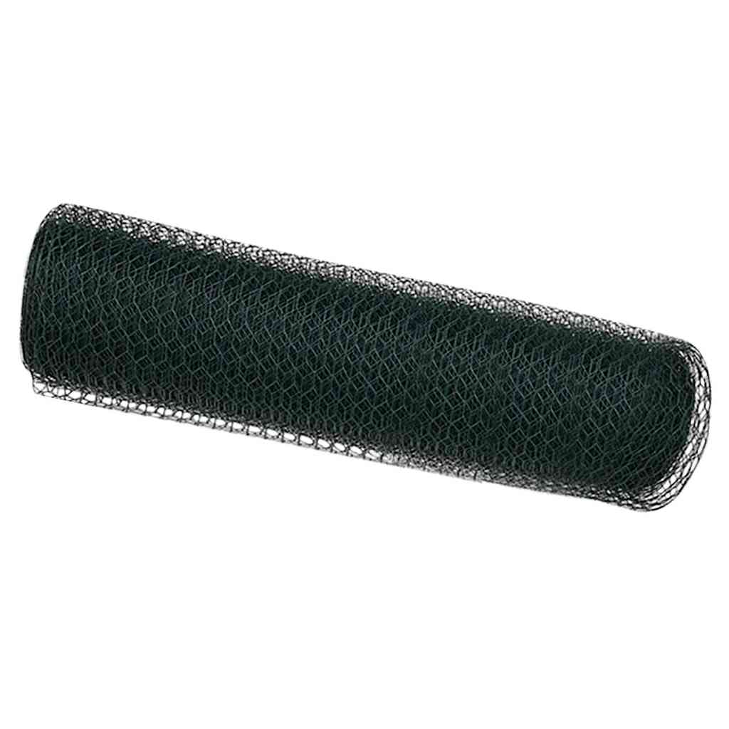 Valla hexagonal VidaXL verde 0,4 x 50 m acero