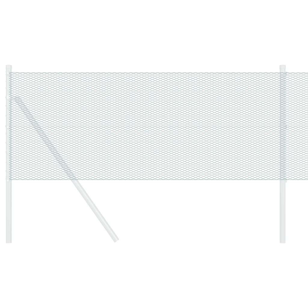 Valla hexagonal VidaXL verde 0,8 x 50 m PVC