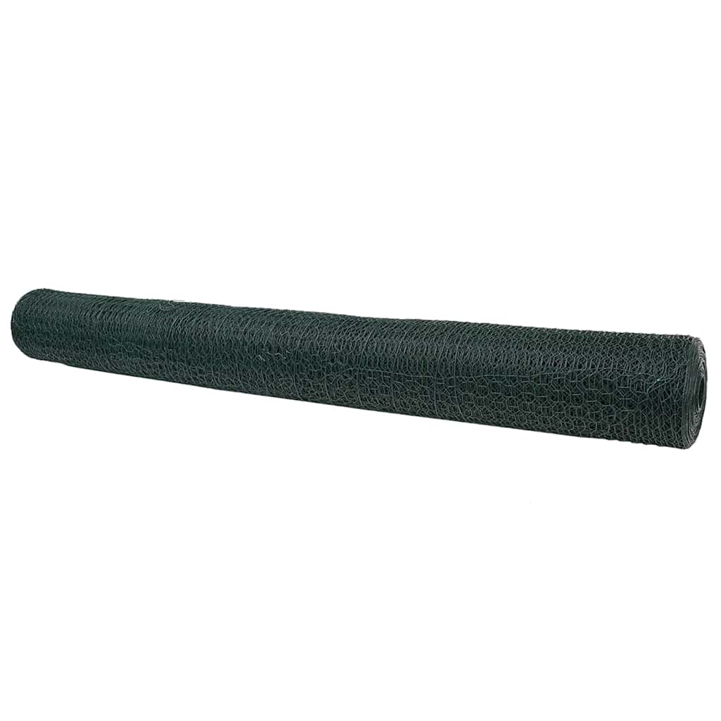 Valla hexagonal VidaXL verde 1,4 x 50 m PVC