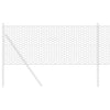 Recinzione esagonale VidaXL grigia 0,6 x 10 m in PVC