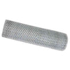 Valla hexagonal vidaxl plateada 0,5 x 10 m acero galvanizado