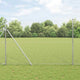 Recinzione esagonale Vidaxl argento 1,6 x 100 m in acciaio zincato
